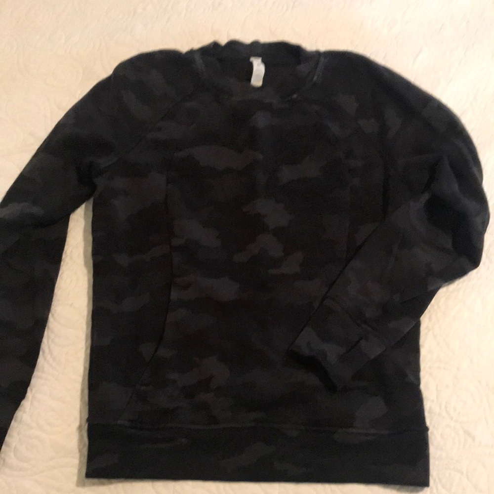 Lululemon black cami sweatshirt